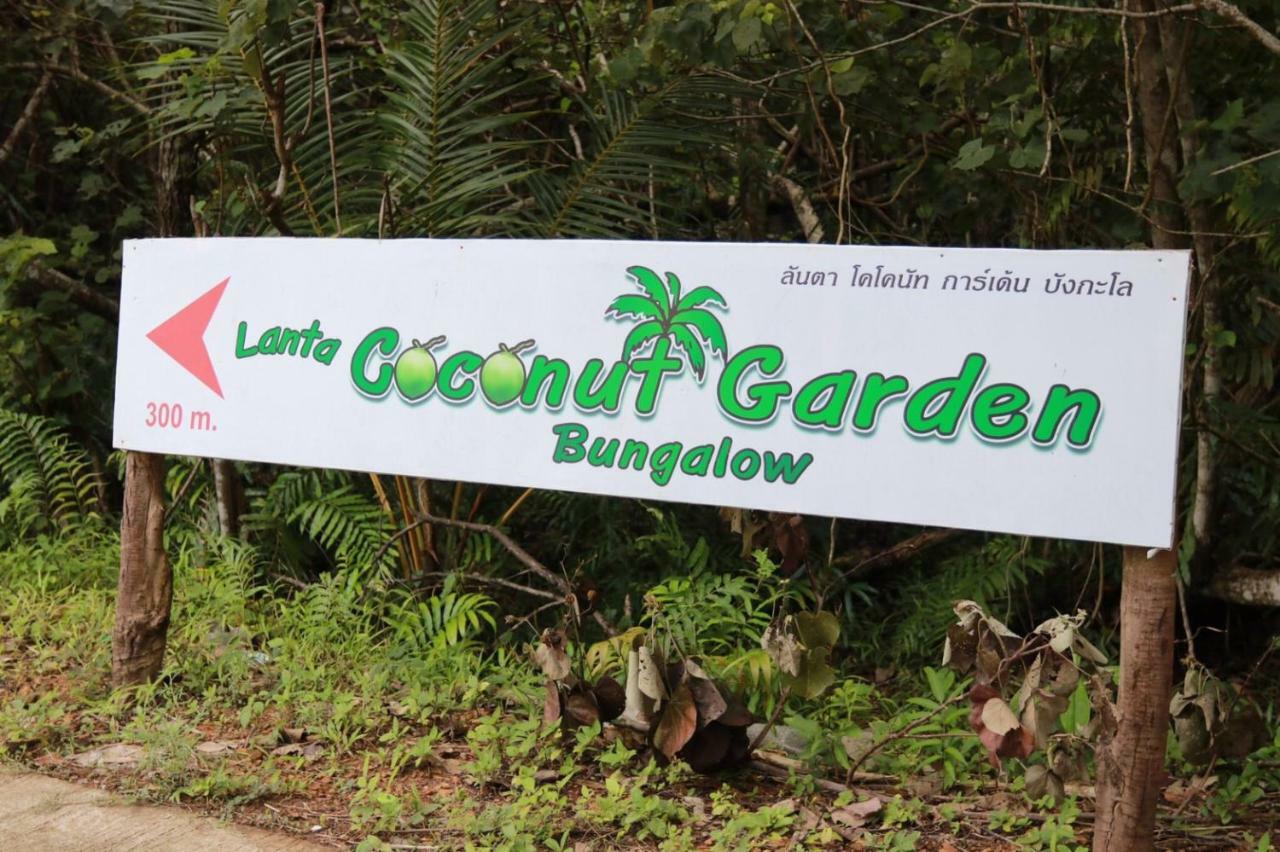 Apartamento Lantacoconutgardenbungalow Ko Lanta Exterior foto